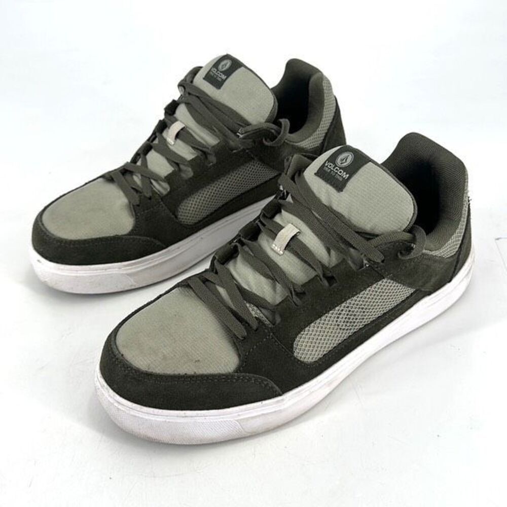 Volcom Evolve Mens Composite Toe Work‎ Safety Low Top Sneakers Olive Size 13M